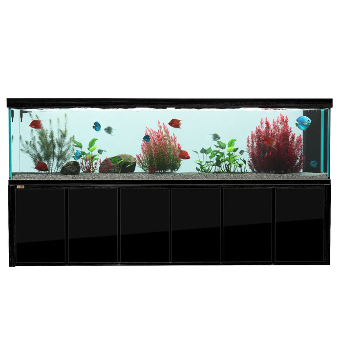 Aqua Dream 500 Gallon Tempered Glass Aquarium - Black