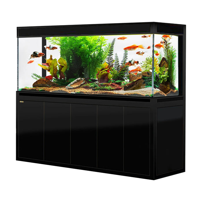 Aqua Dream 400 Gallon Tempered Glass Aquarium - Black