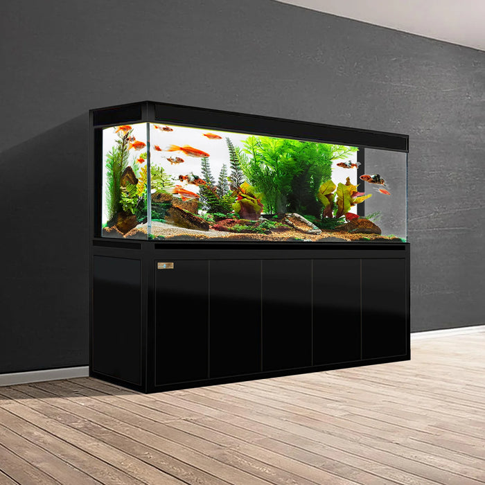 Aqua Dream 400 Gallon Tempered Glass Aquarium - Black