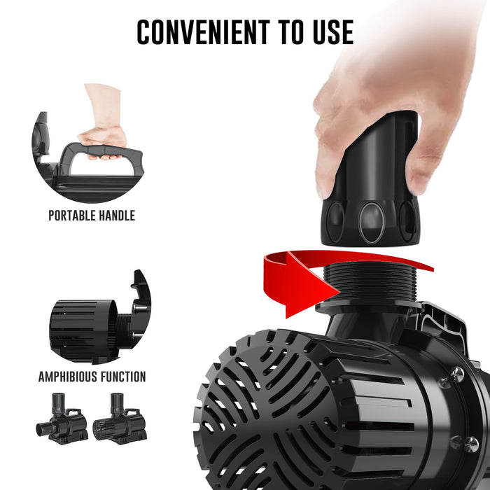 Aqua Dream 6870 GPH Variable Frequency Water Pump