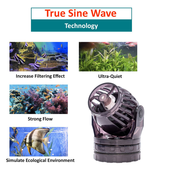 Aqua Dream 24v DC Sine Wave Maker Pump - 4800 GPH for Aquariums