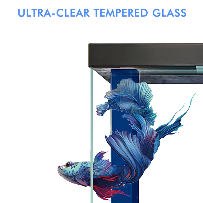 Aqua Dream 400 Gallon Tempered Glass Aquarium - Black