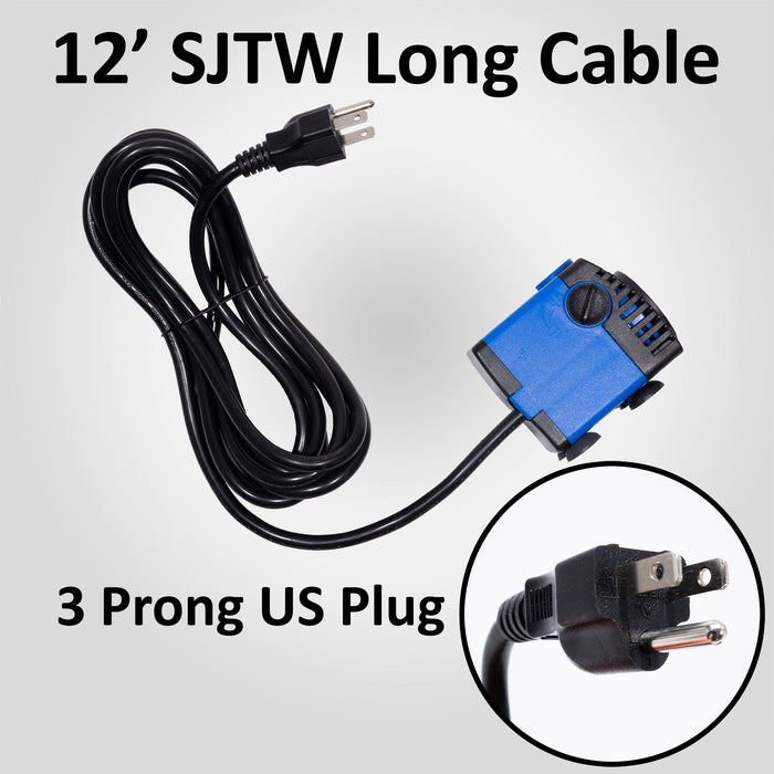 Aqua Dream 160 GPH Adjustable Water Pump for Pond Fountains