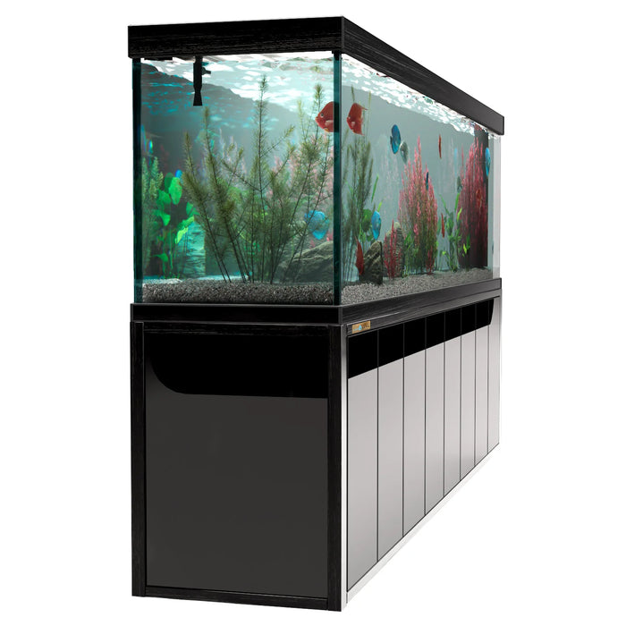 Aqua Dream Fish Tank 600 Gallon Aquarium Tempered Glass - Black