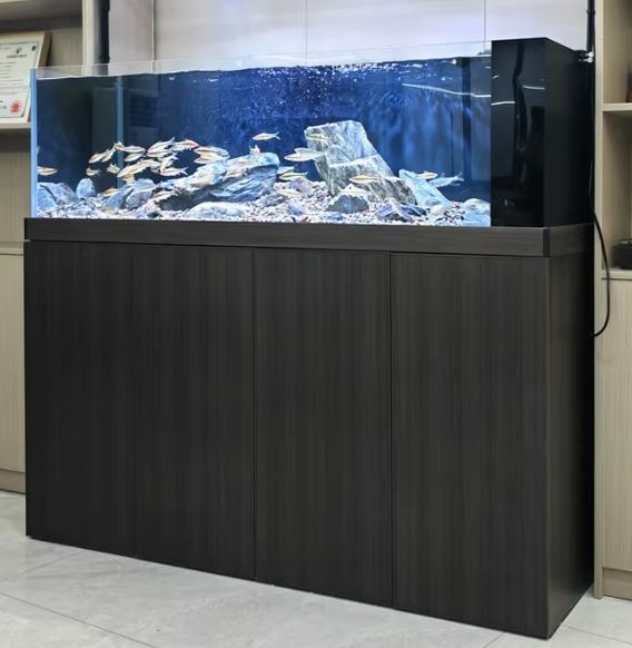 Indoor Fish Custom Glass Aquarium Large Freshwater and Saltwater Fish Tank