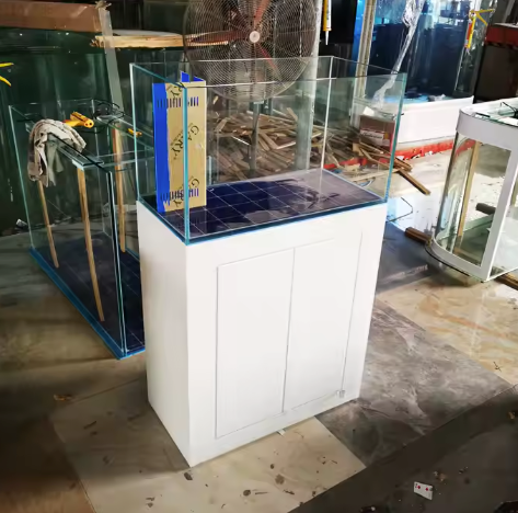 Glass Fish Tank Large Supermarket Home Aquarium Furniture