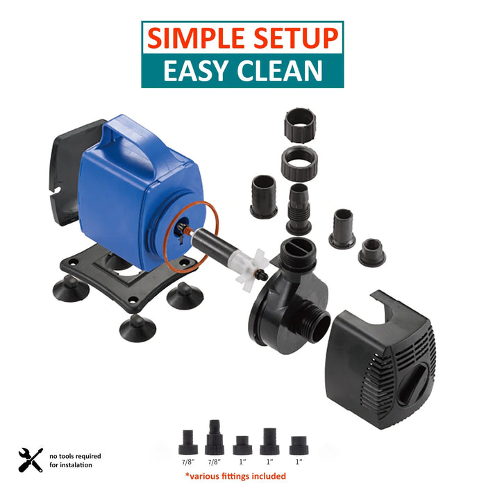 Aqua Dream 1720 GPH Amphibious Water Pump