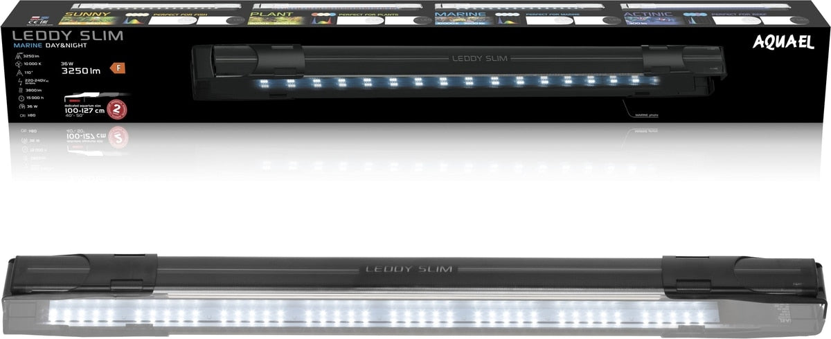 LEDDY SLIM 36W MARINE 40"-48"  black