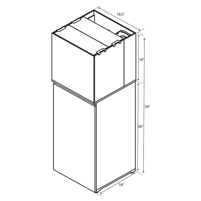 JBJ 25 Gallon Rimless Flat Panel Aquarium Starter Kit with Stand RF-25-C