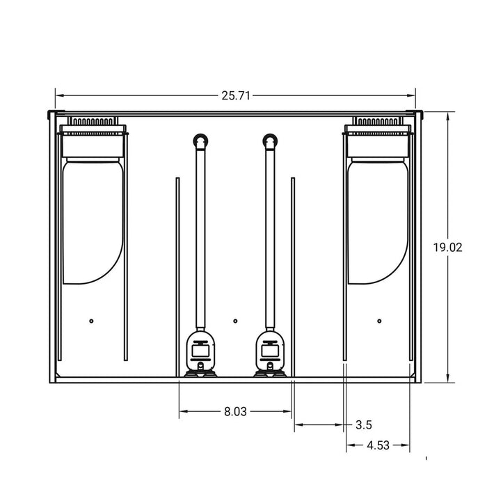 JBJ 45 Gallon Rimless Flat Panel Aquarium Starter Kit with Stand RF-45-C
